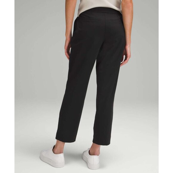 Lululemon Black Tapered-Leg Mid-Rise Pant 7/8 Length Size XL 41262 - Picture 3 of 11